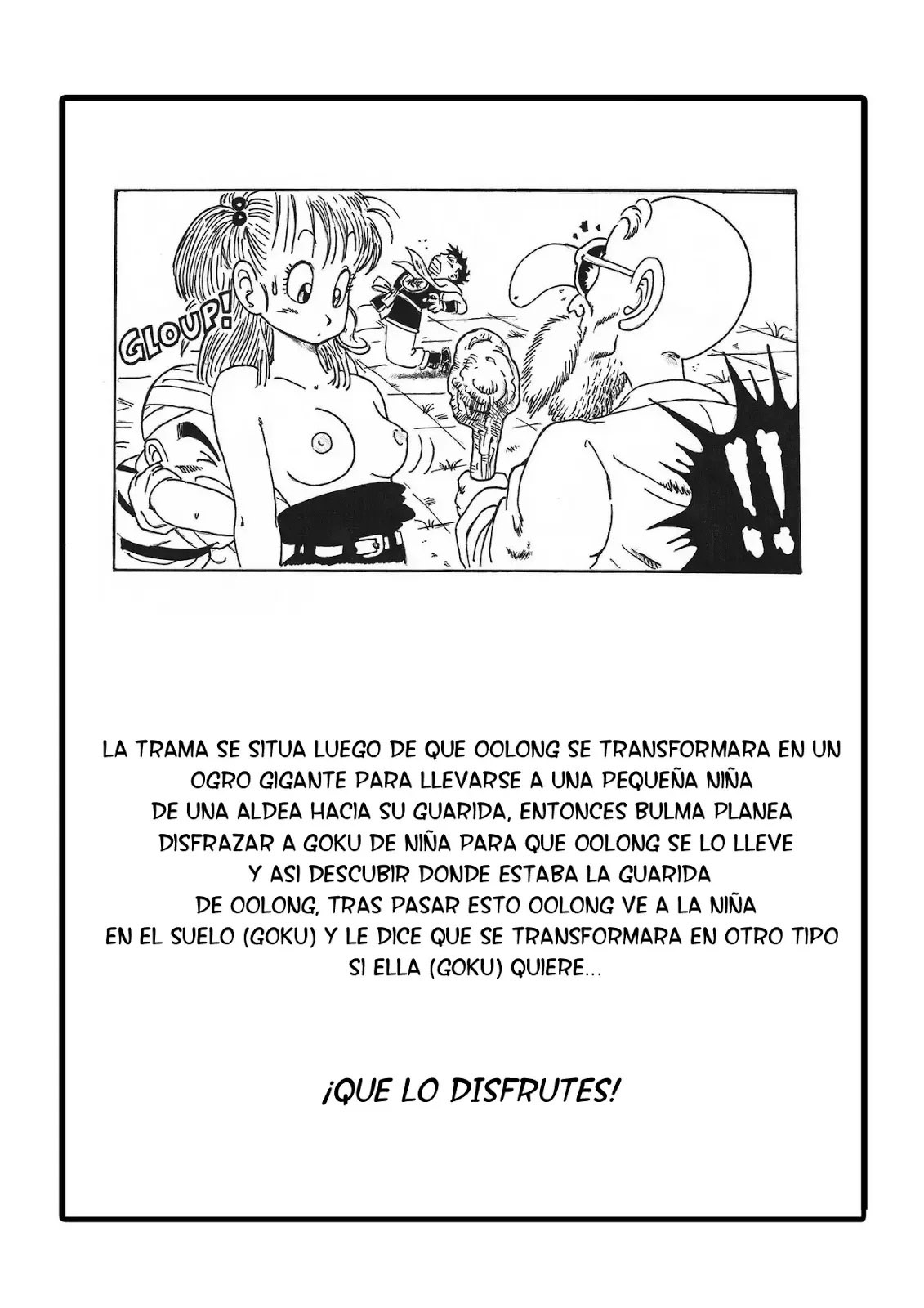 [Yamamoto] OOLONG tambien induce al error a BULMA! (Dragon Ball)