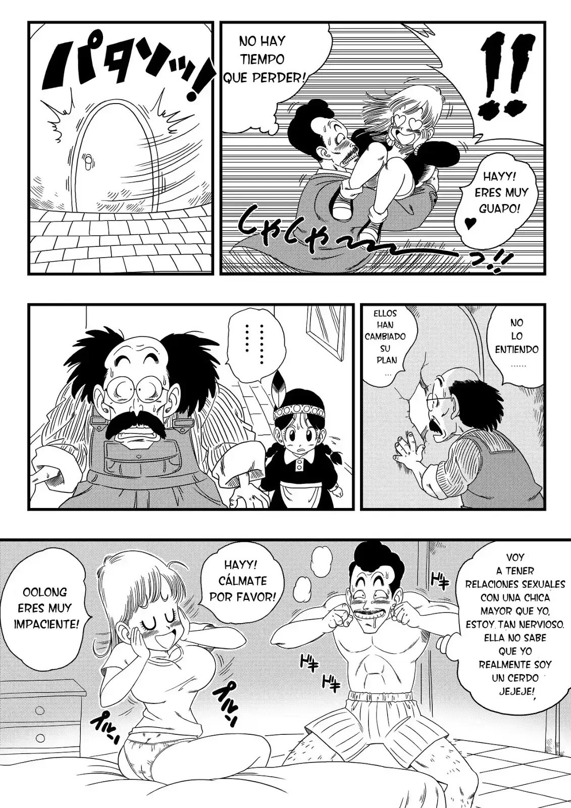 [Yamamoto] OOLONG tambien induce al error a BULMA! (Dragon Ball)