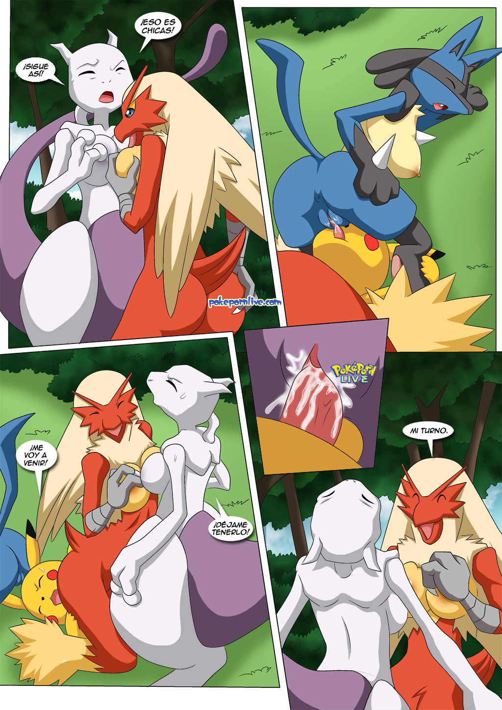 [Palcomix] POKEMON Female Squad (Pokémon)