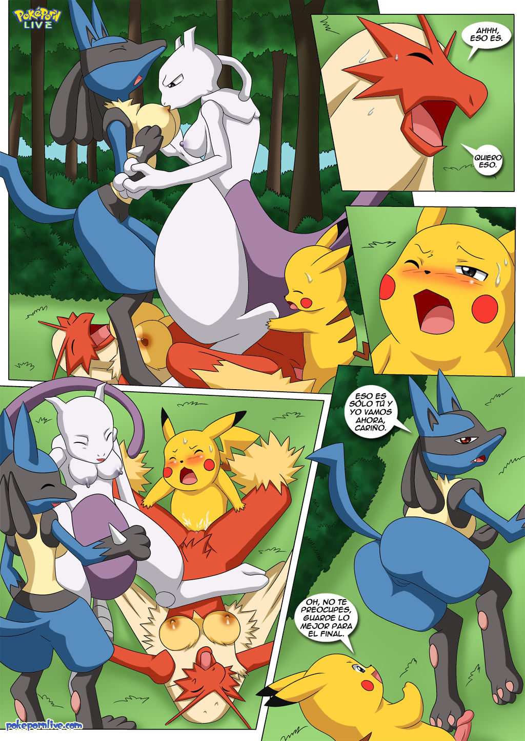 [Palcomix] POKEMON Female Squad (Pokémon)