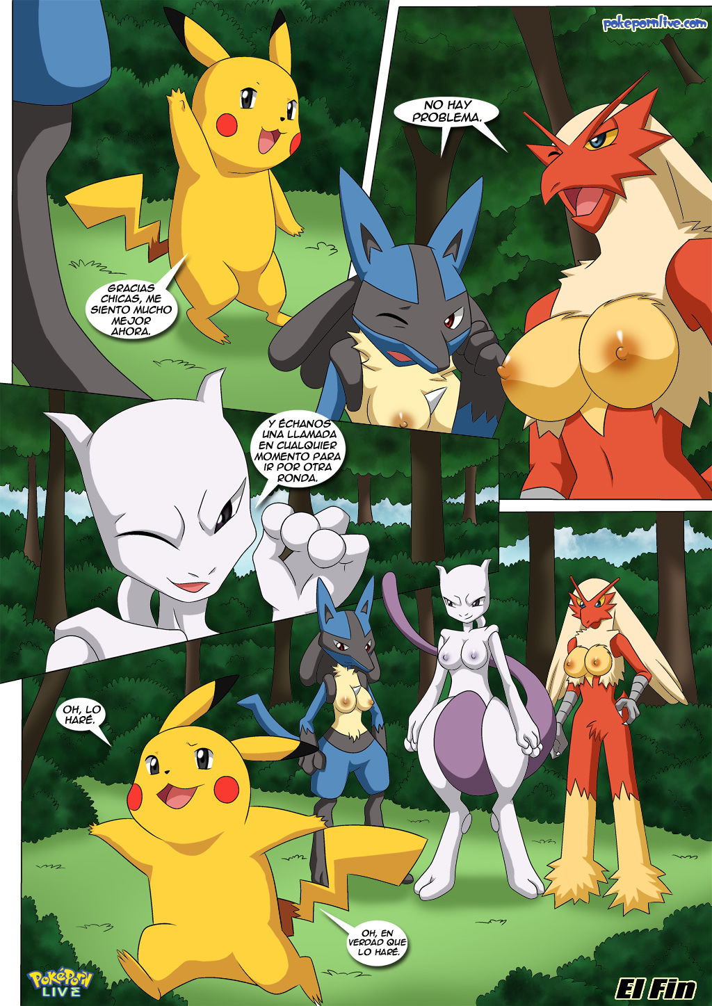 [Palcomix] POKEMON Female Squad (Pokémon)