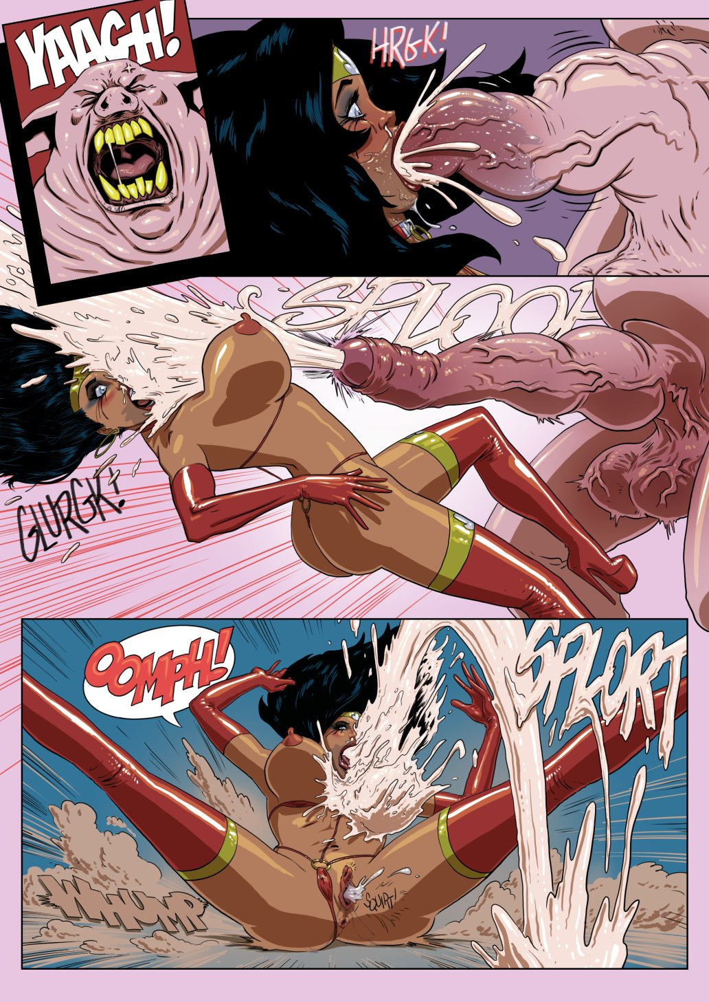 [Fenris Comix] Wondercunt 1 (Justice League)