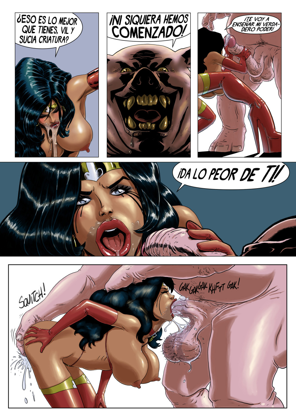 [Fenris Comix] Wondercunt 1 (Justice League)