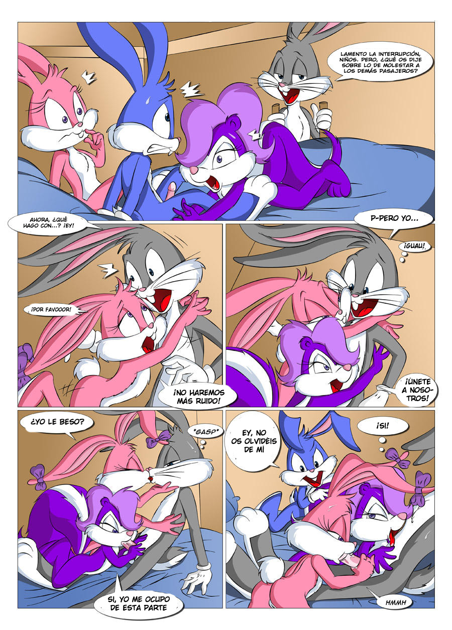 [Palcomix] Viaje En Tren (Tiny Toons)