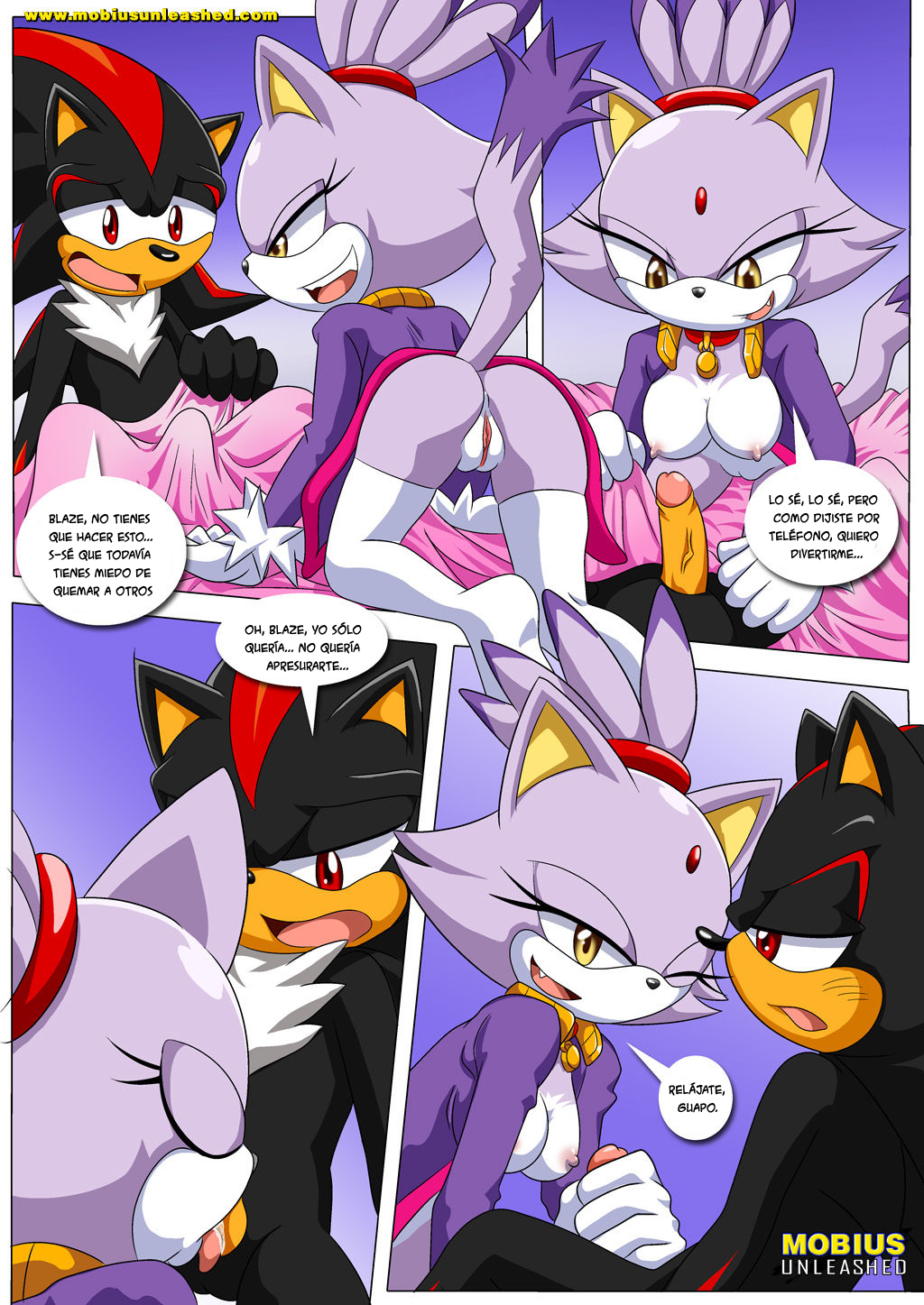 [Palcomix] Warm Bed Sheets (Sonic the Hedgehog)