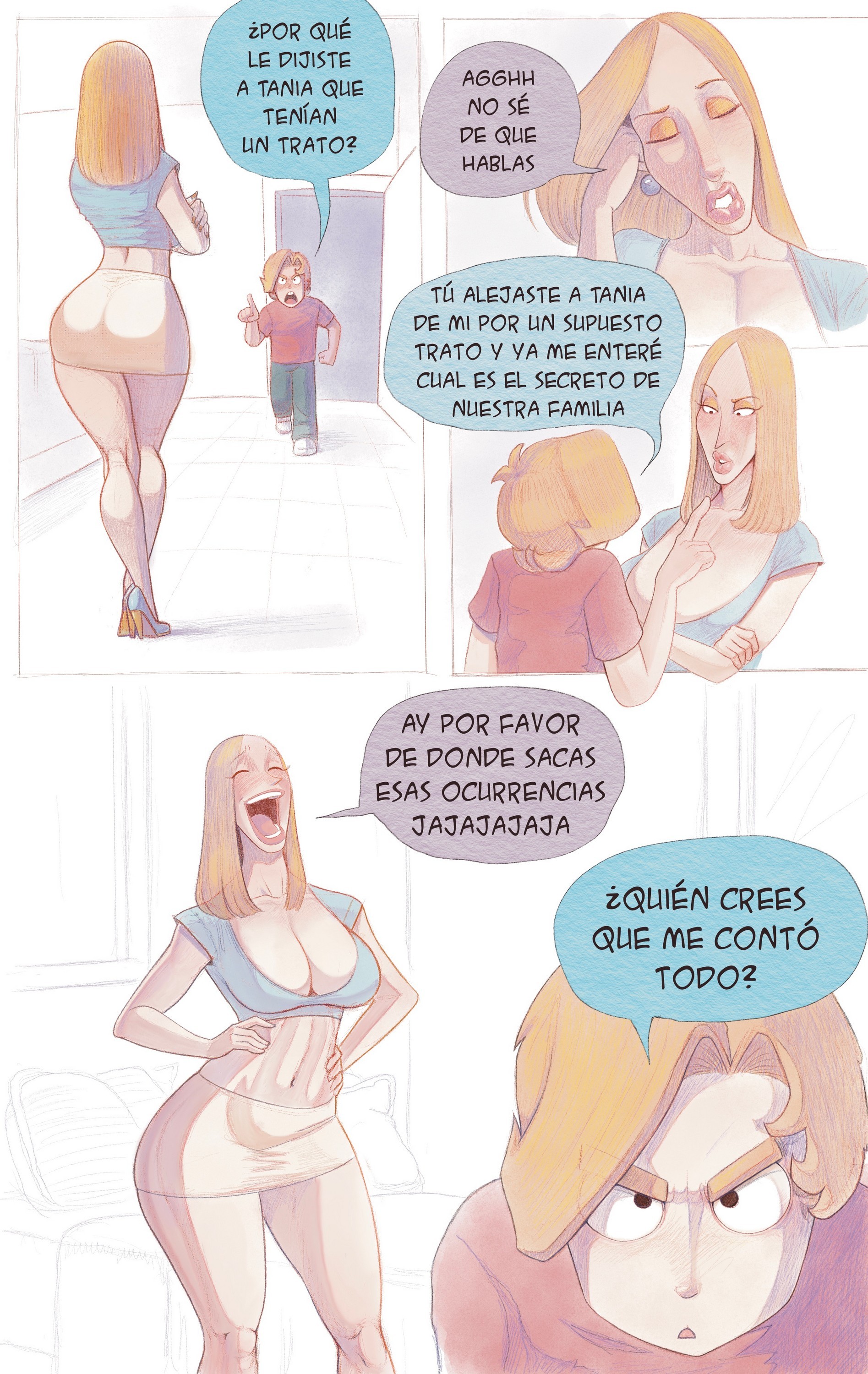 [Pinktoon] Secretos de Familia #5