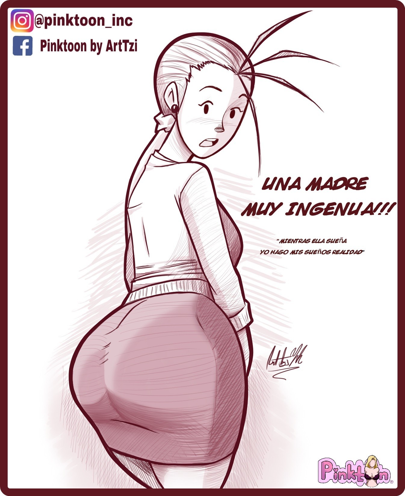 [Pinktoon] Una madre muy ingenua v1 -Replaced with v2-