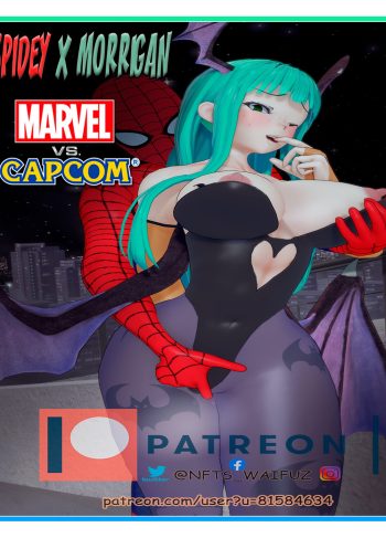 [NFT_Waifuz] SPIDEY x MORRIGAN (Comic Porn)