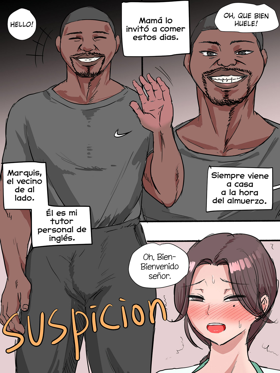 [Laliberte] SUSPICION (Comic Porn)