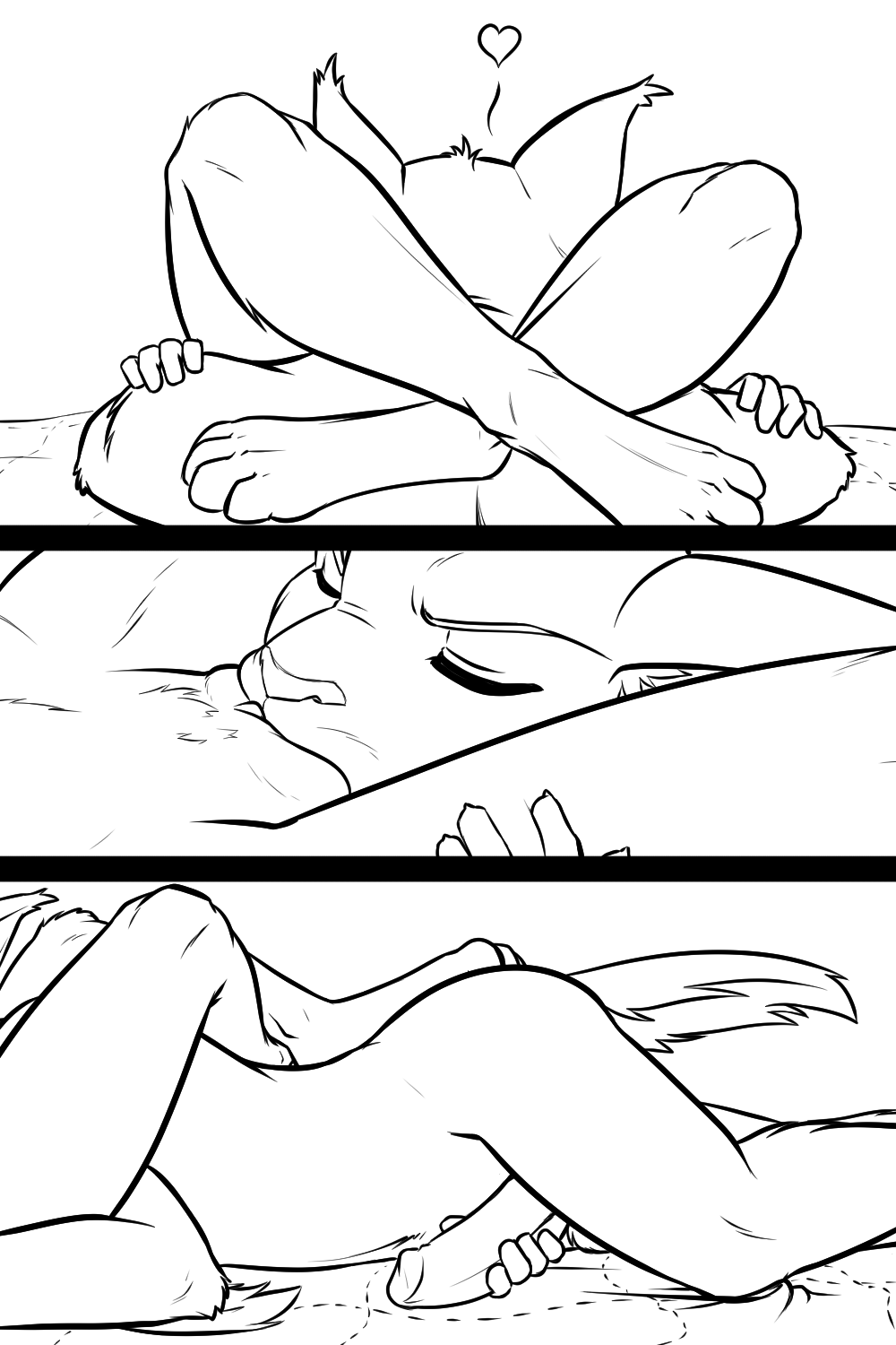 [blackkitten] Thursday Mornings (Furry Porn)