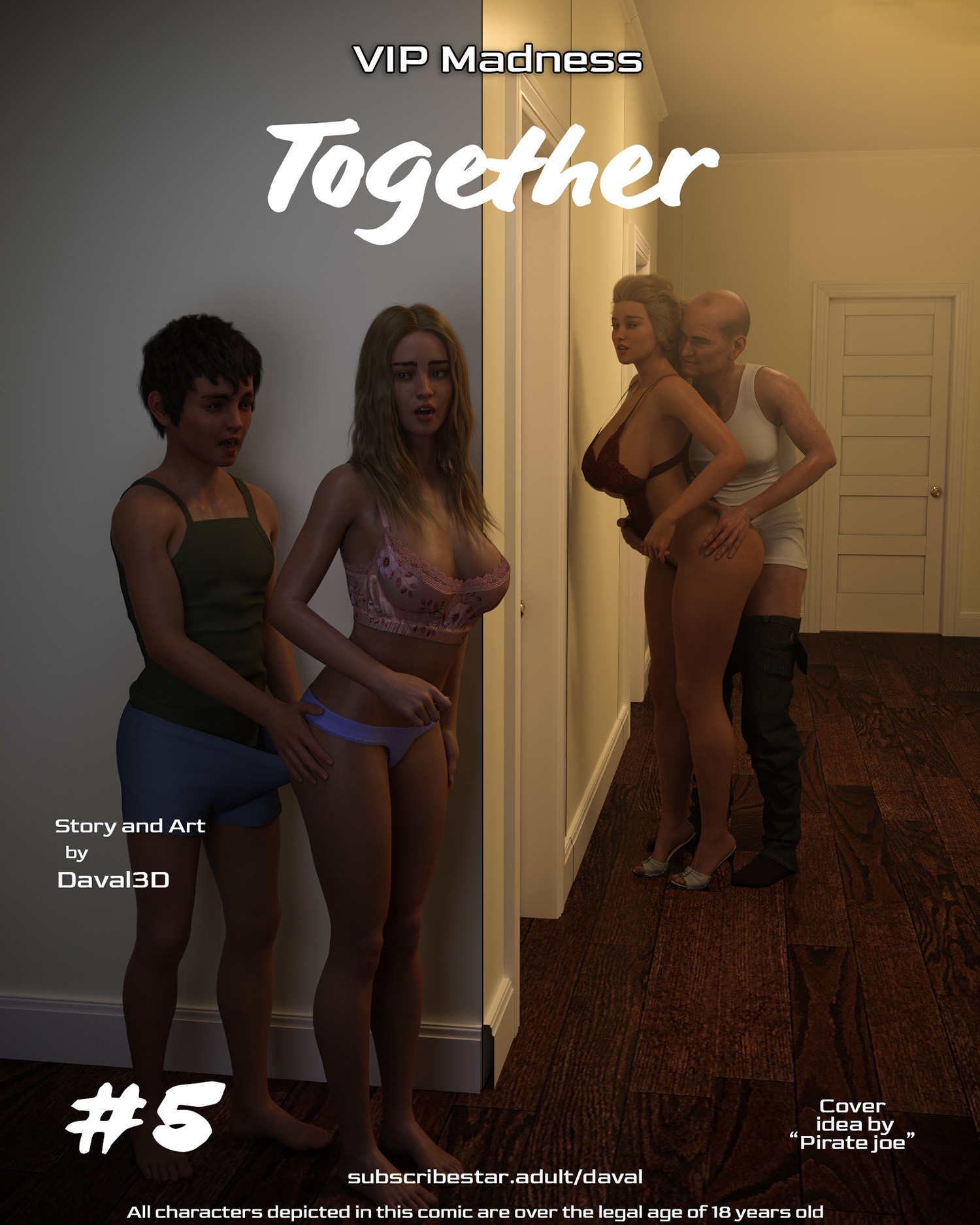 [Daval3D] TOGETHER parte 5 (Comic Porn)