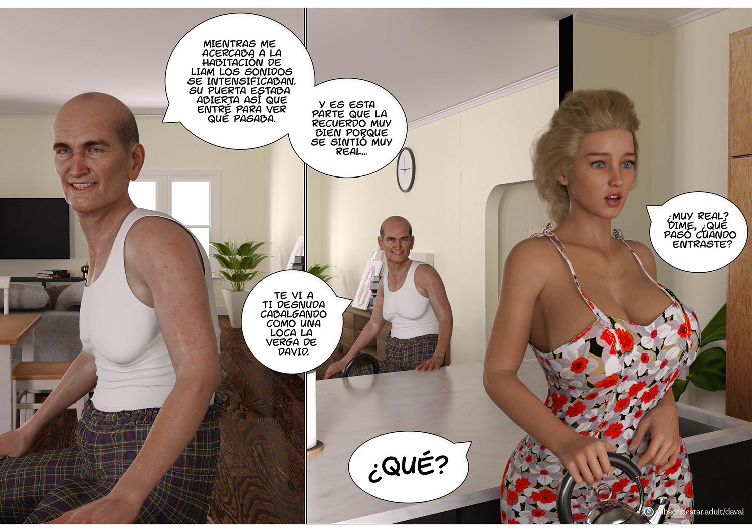 [Daval3D] TOGETHER parte 5 (Comic Porn)