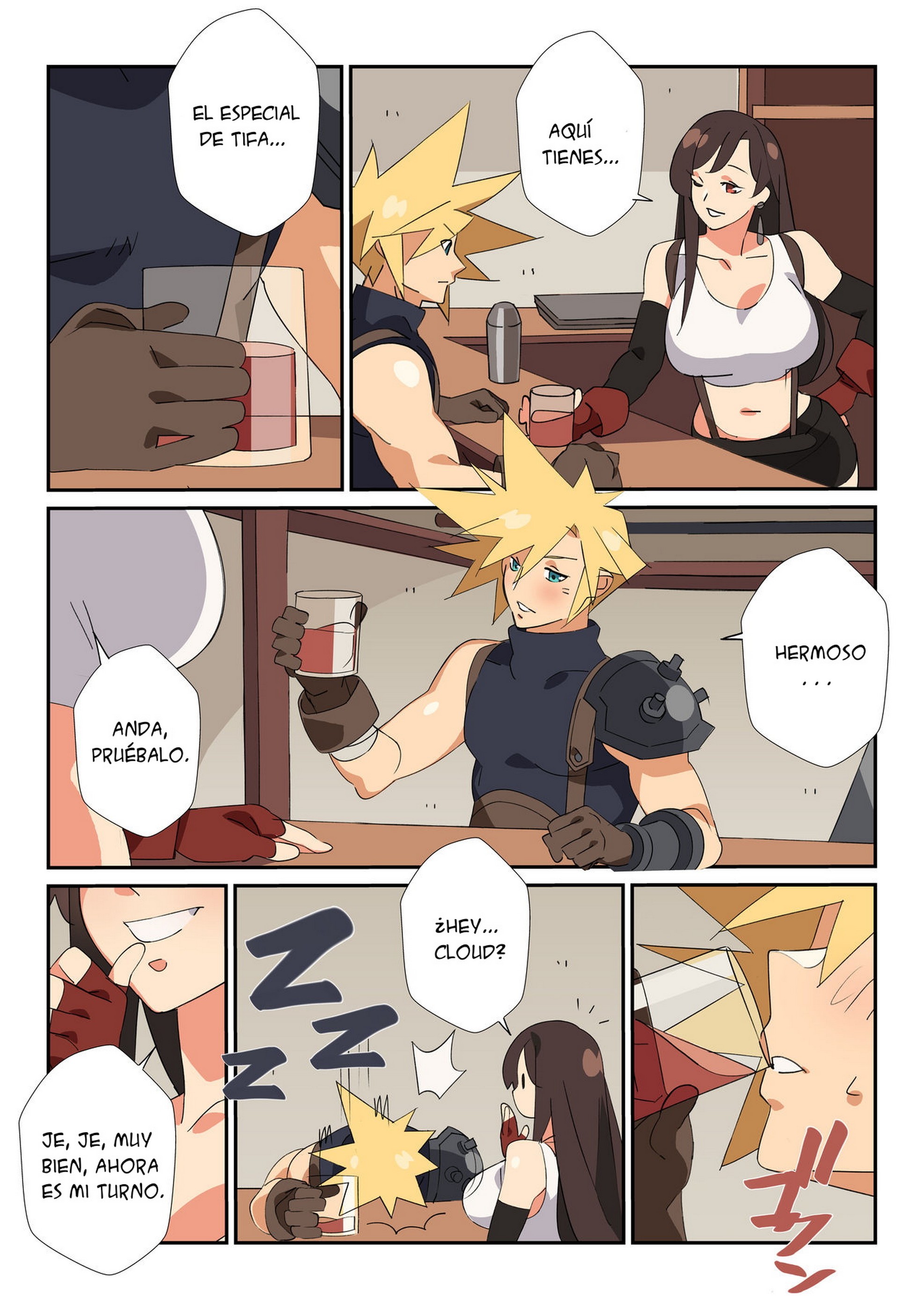 [Nisego] Tifa’s special Cocktail! (Final Fantasy VII)