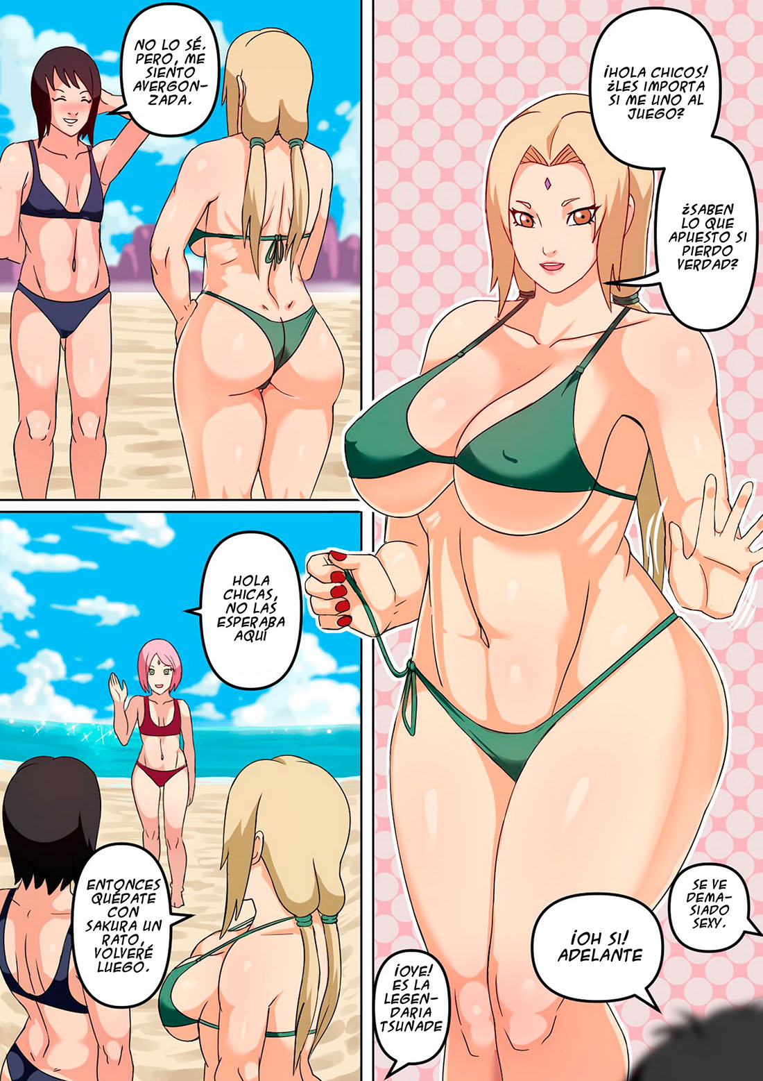 [Pink Pawg] TSUNADE & INO Double Trouble (Naruto Shippuden)