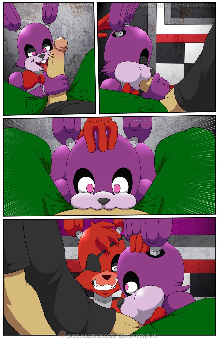 [Thegeckoninja] Five Fucks At Freddys