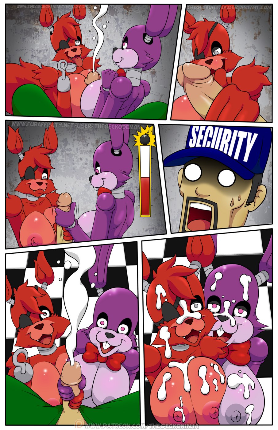 [Thegeckoninja] Five Fucks At Freddys