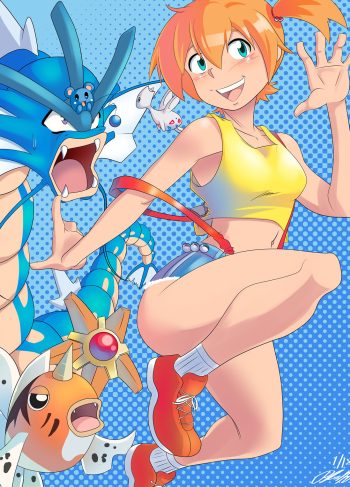 [OldManArtist] Thicc MISTY (Pokémon)