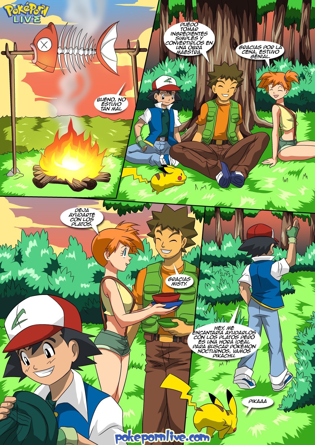 [Palcomix] Una TARDE de VERANO (Pokémon)