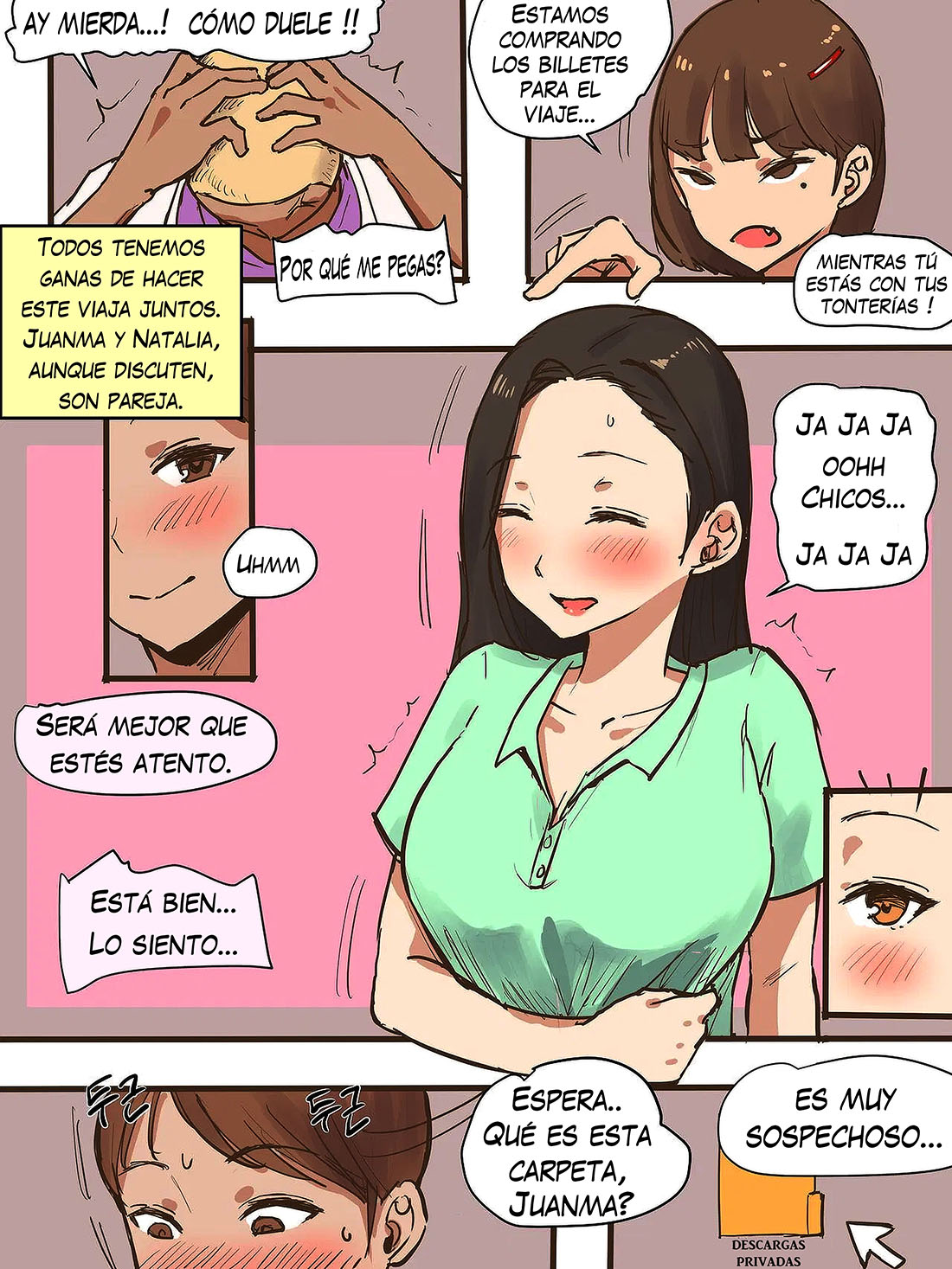 [Laliberte] VACACIONES sin Limites (Comic Porn)