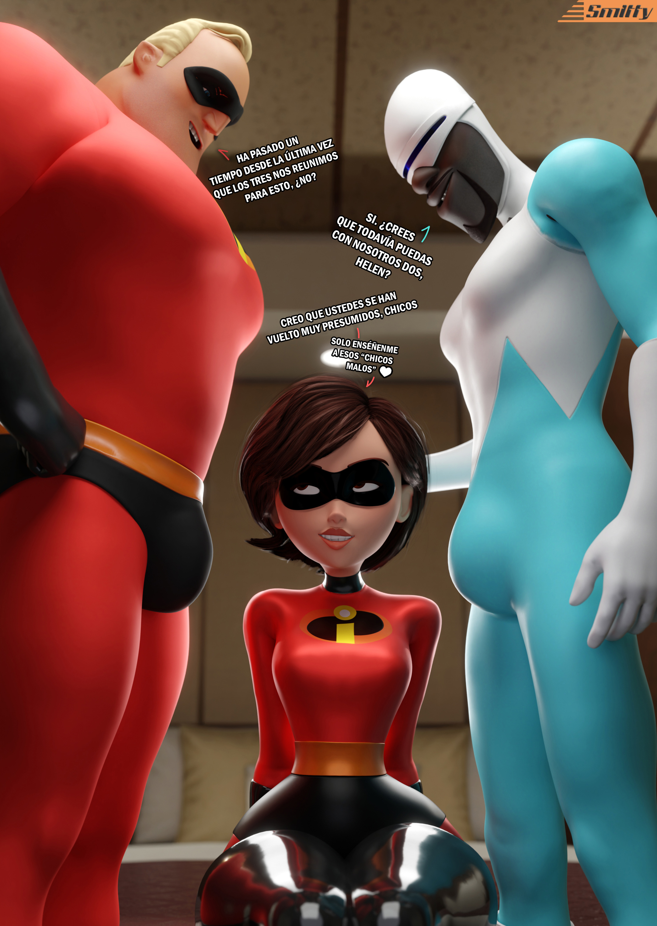 [Smitty] Elastigirl: Entre Una Fría & Dura Pared (The Incredibles)