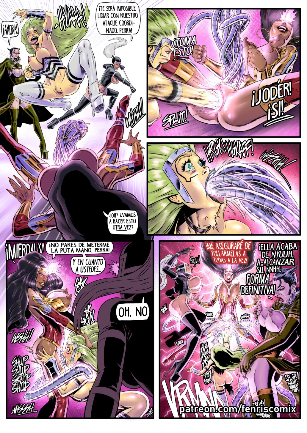 [Fenris Comix] Wondercunt 3 (Justice League)