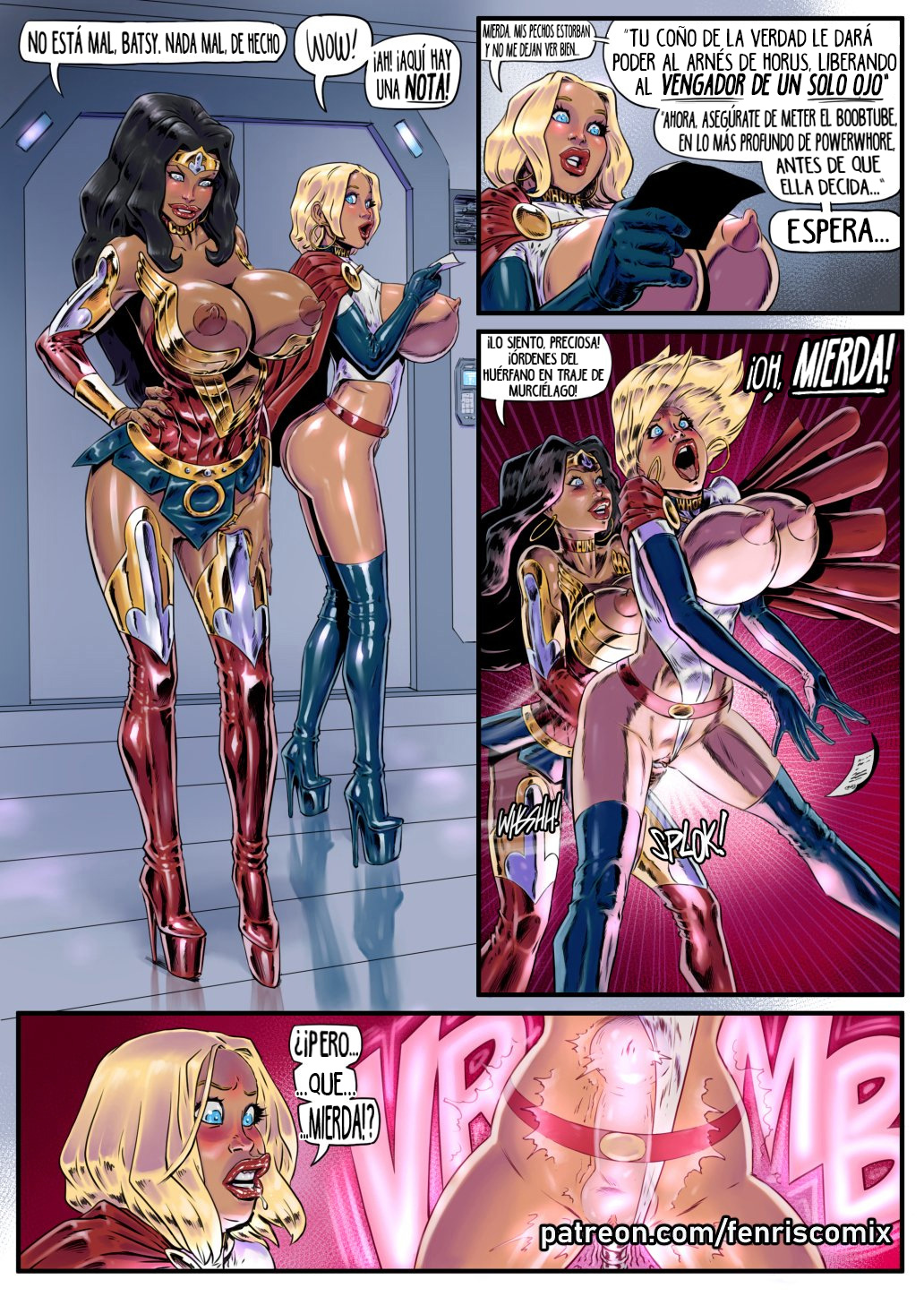 [Fenris Comix] Wondercunt 3 (Justice League)