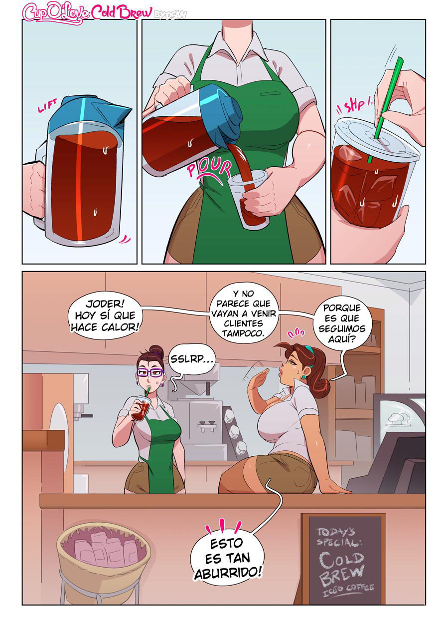 [Dsan] Cup O' Love - Cold Brew (Comics Porn)