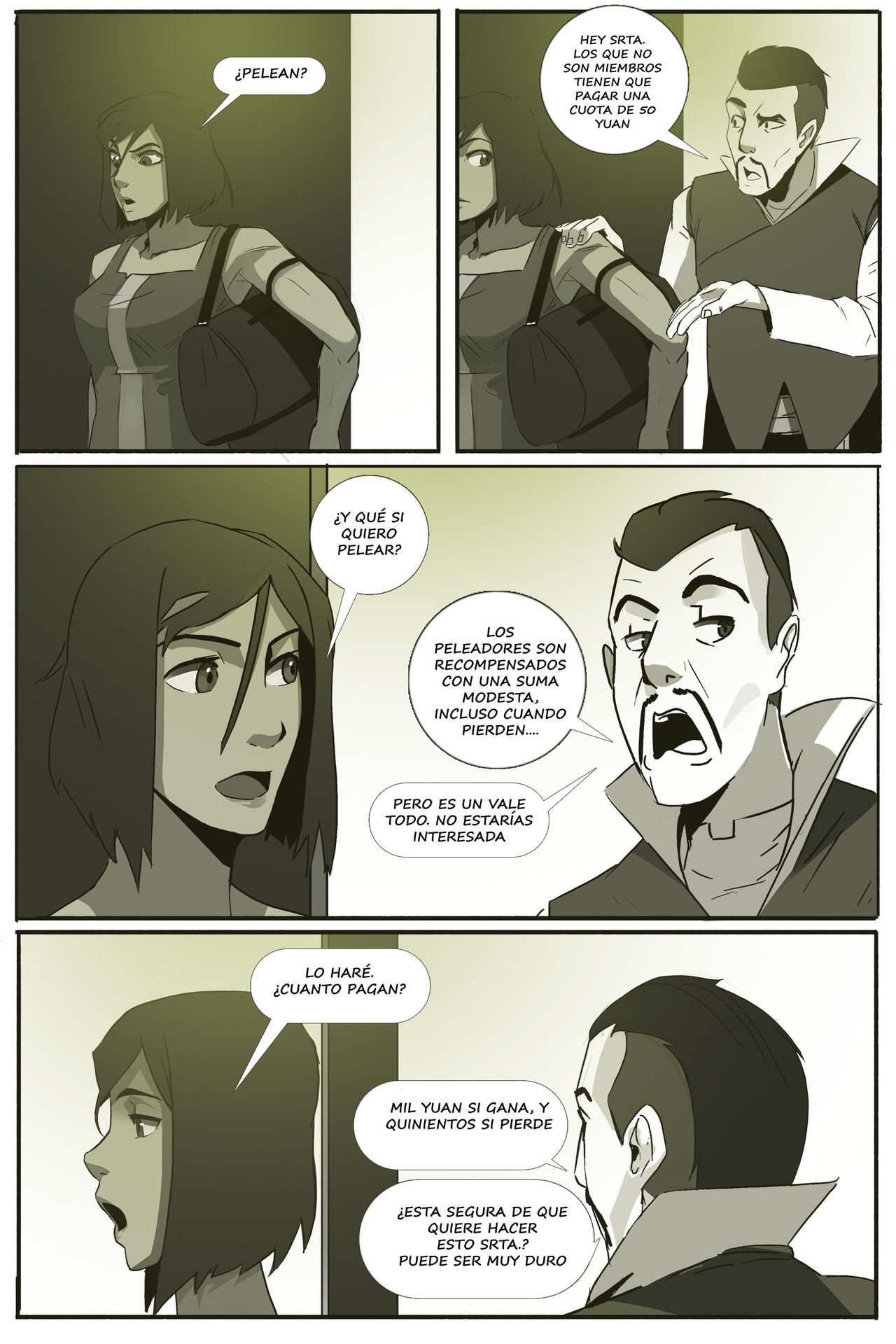 [Polyle] Caged with a Ghost (The Legend of Korra)