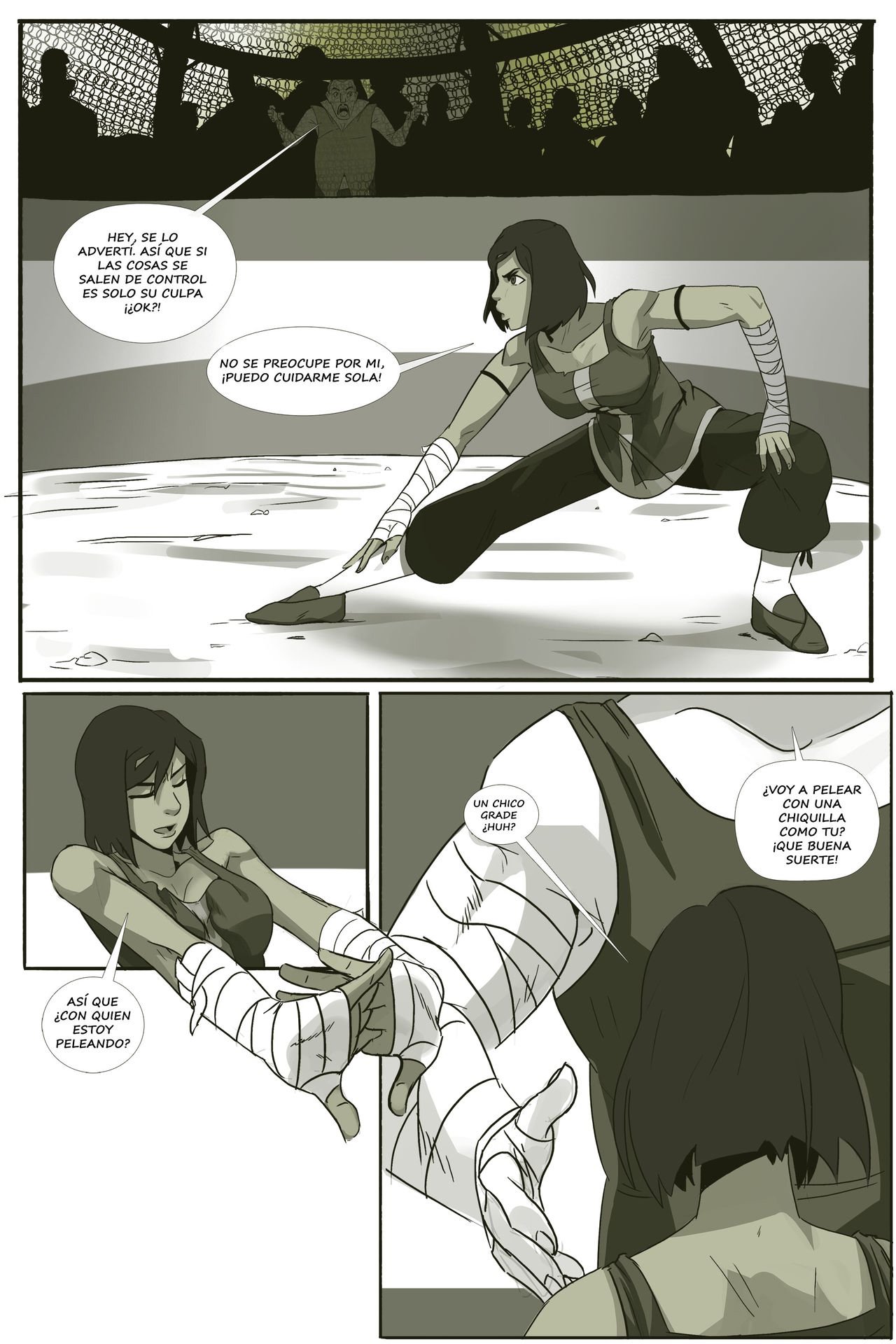 [Polyle] Caged with a Ghost (The Legend of Korra)