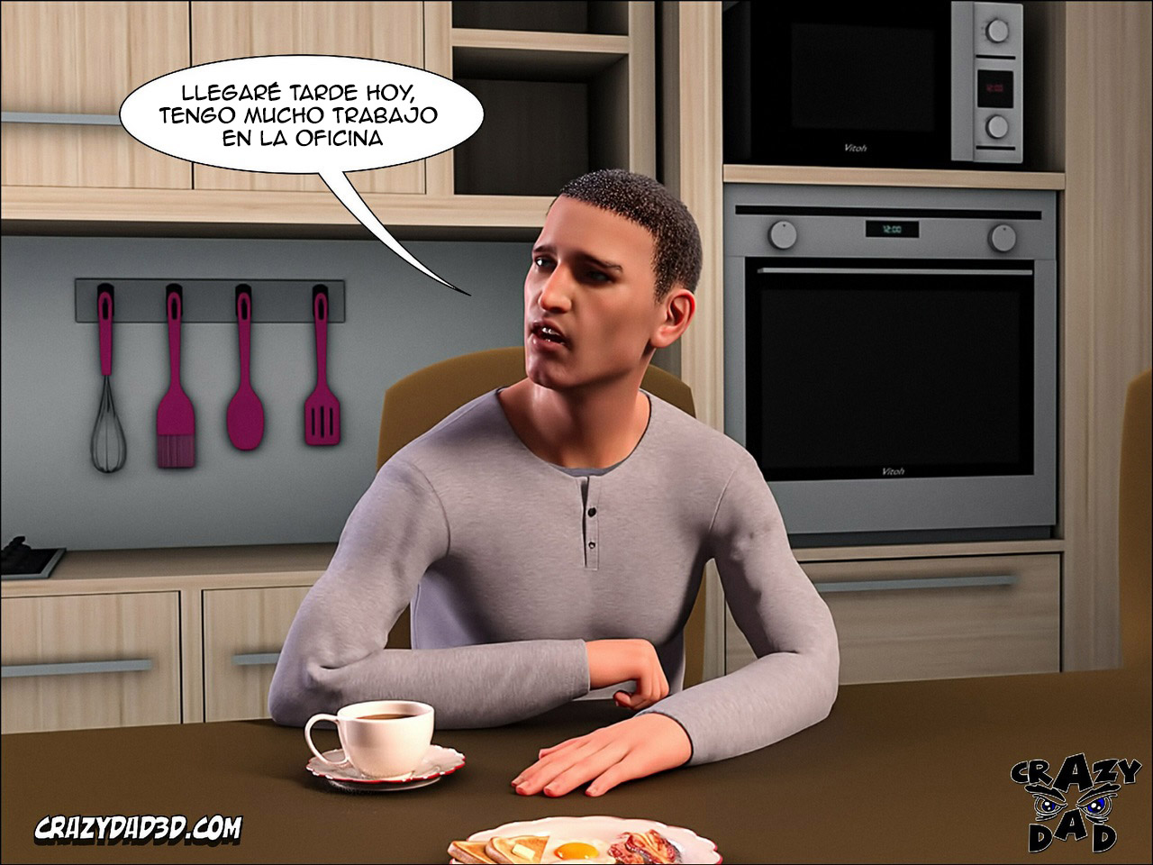 [CrazyDad3D] FAMILY SINS 12 (Comics Porn)