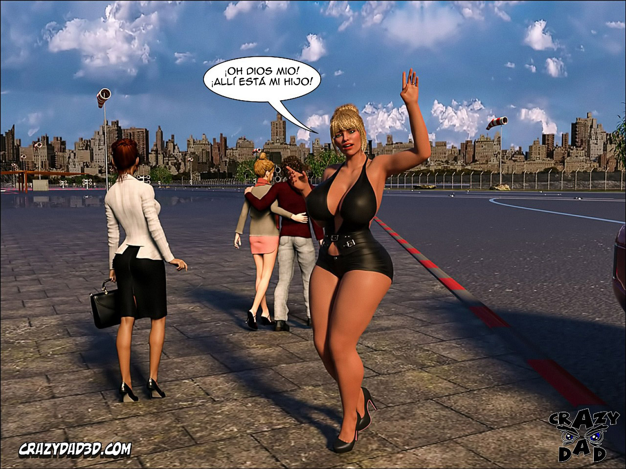 [CrazyDad3D] FAMILY SINS 12 (Comics Porn)