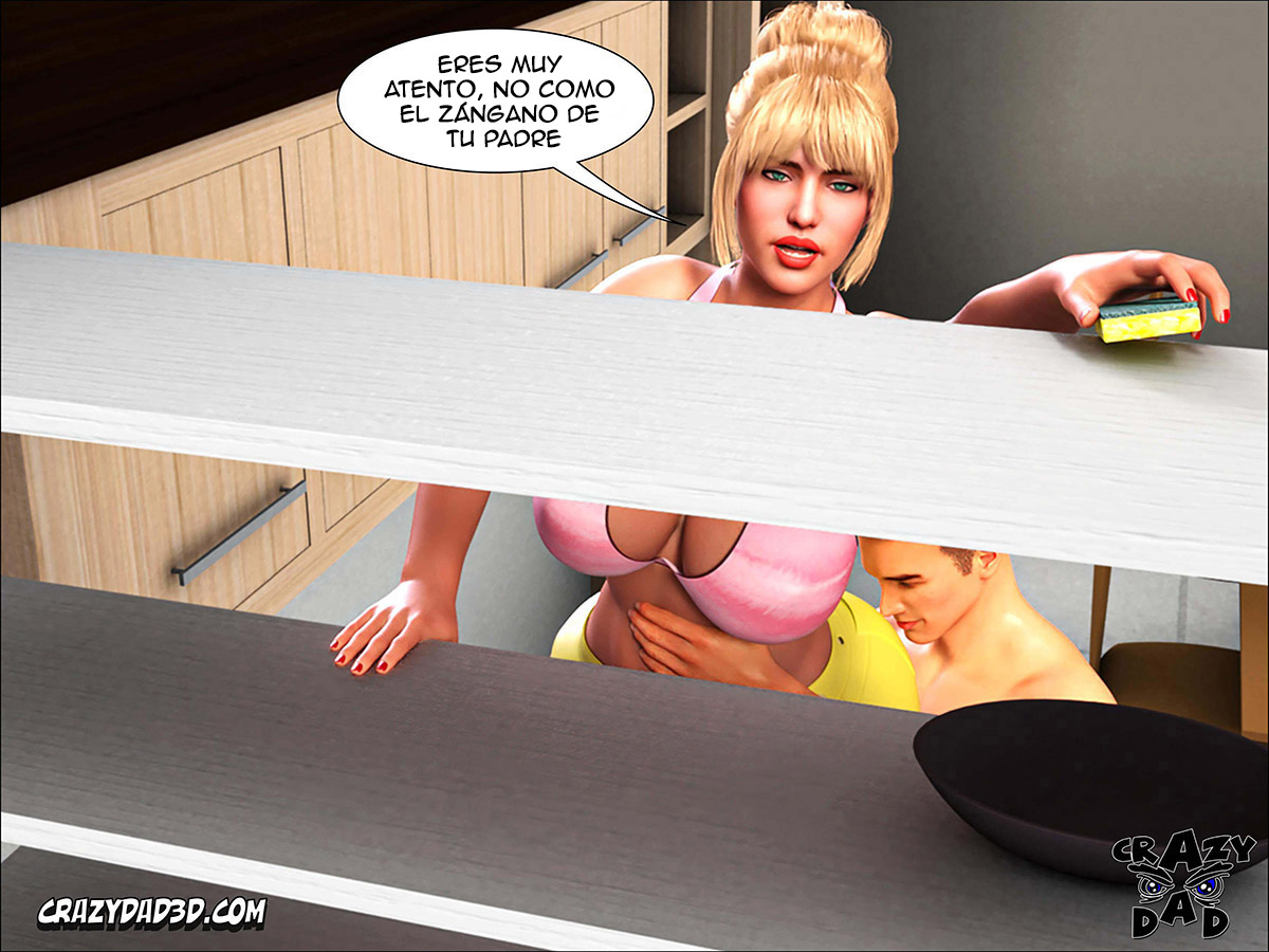 [CrazyDad3D] FAMILY SINS 23 (Comics Porn)