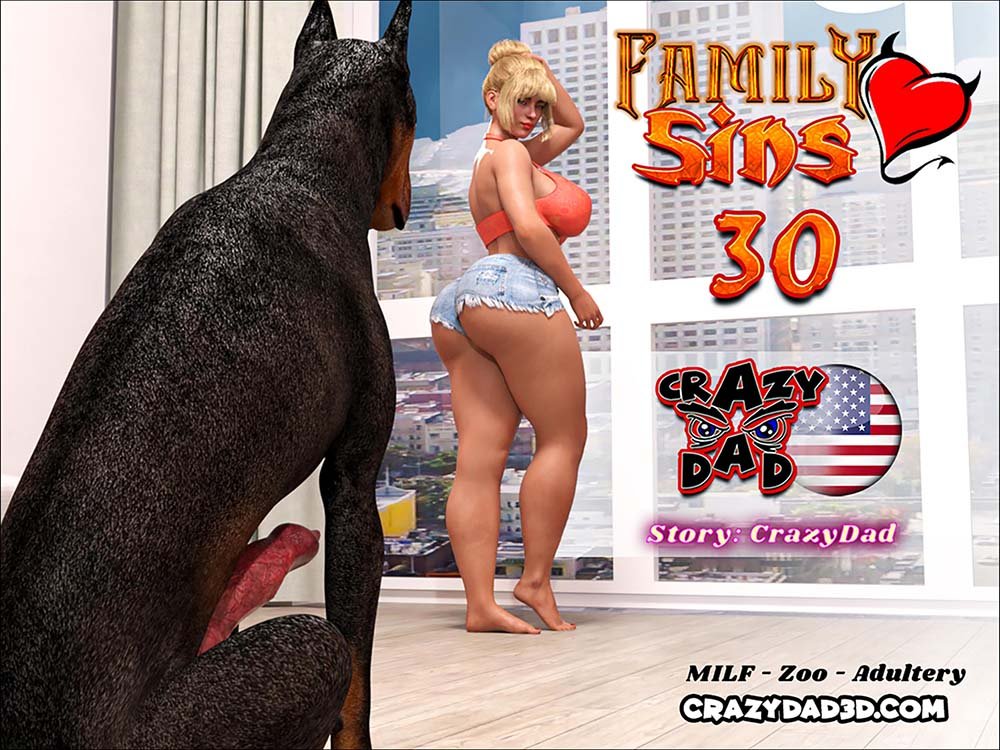 [CrazyDad3D] FAMILY SINS 30 (Comics Porn)