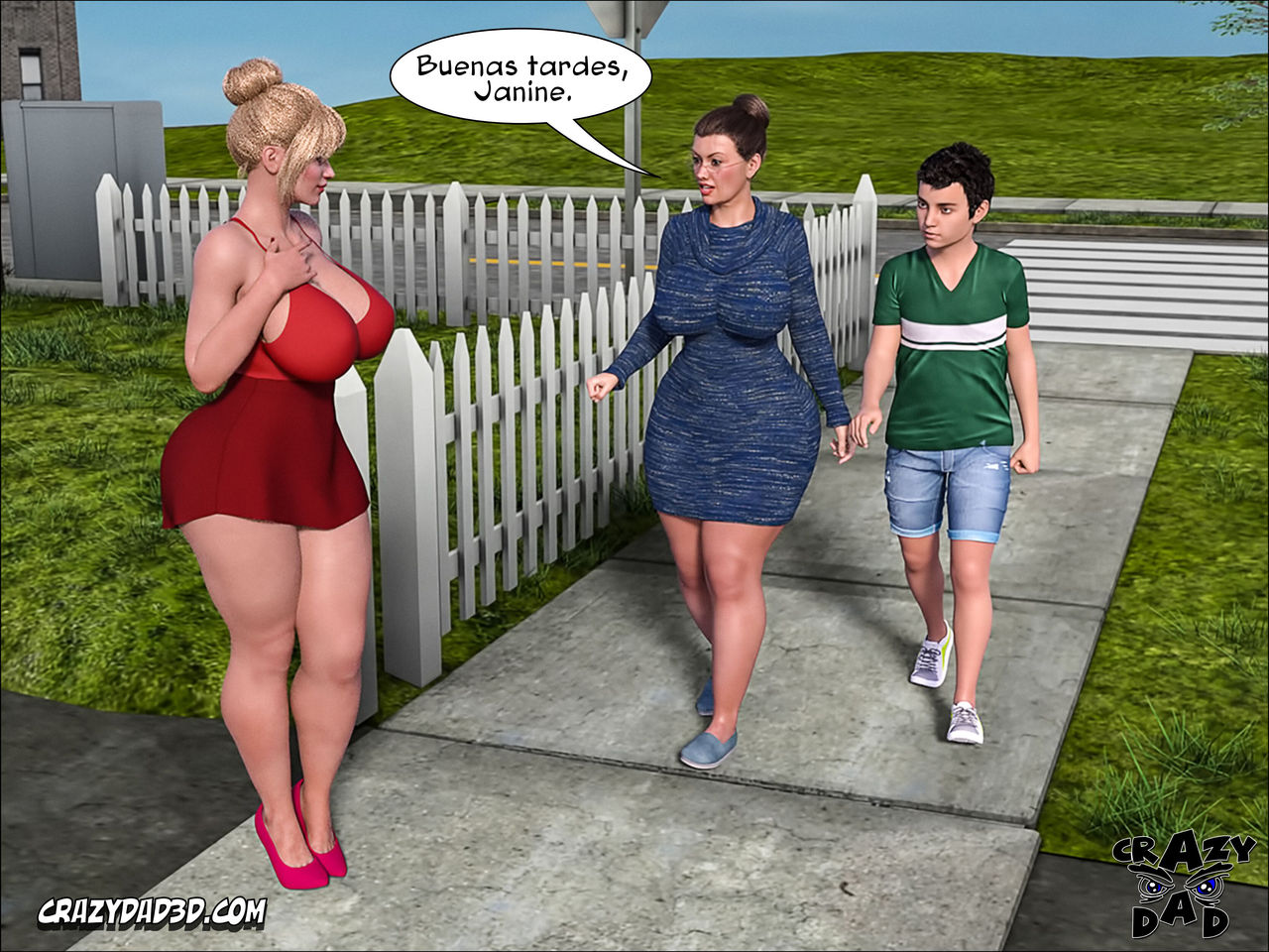 [CrazyDad3D] FAMILY SINS 7 (Comics Porn)