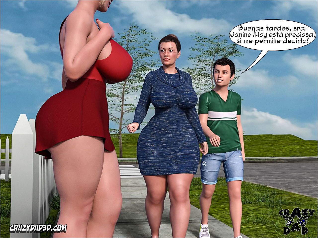 [CrazyDad3D] FAMILY SINS 7 (Comics Porn)