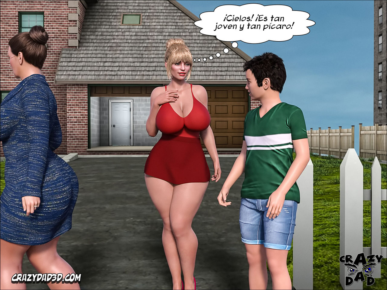 [CrazyDad3D] FAMILY SINS 7 (Comics Porn)