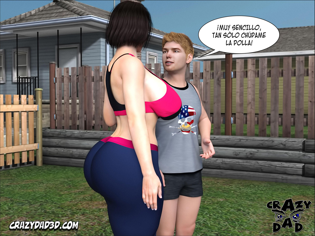 [CrazyDad3D] FOSTER MOTHER 10 (Comics Porn)