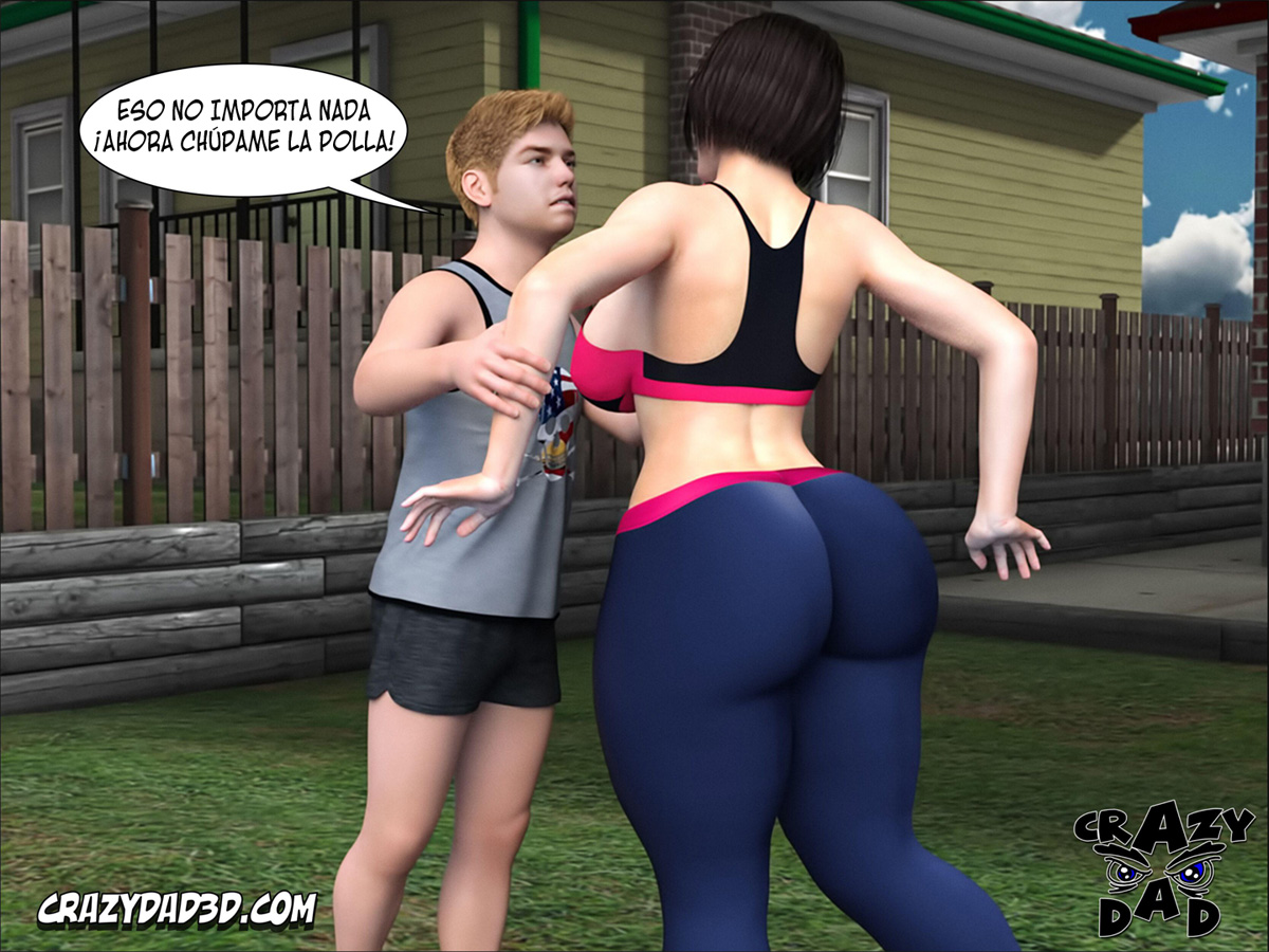 [CrazyDad3D] FOSTER MOTHER 10 (Comics Porn)