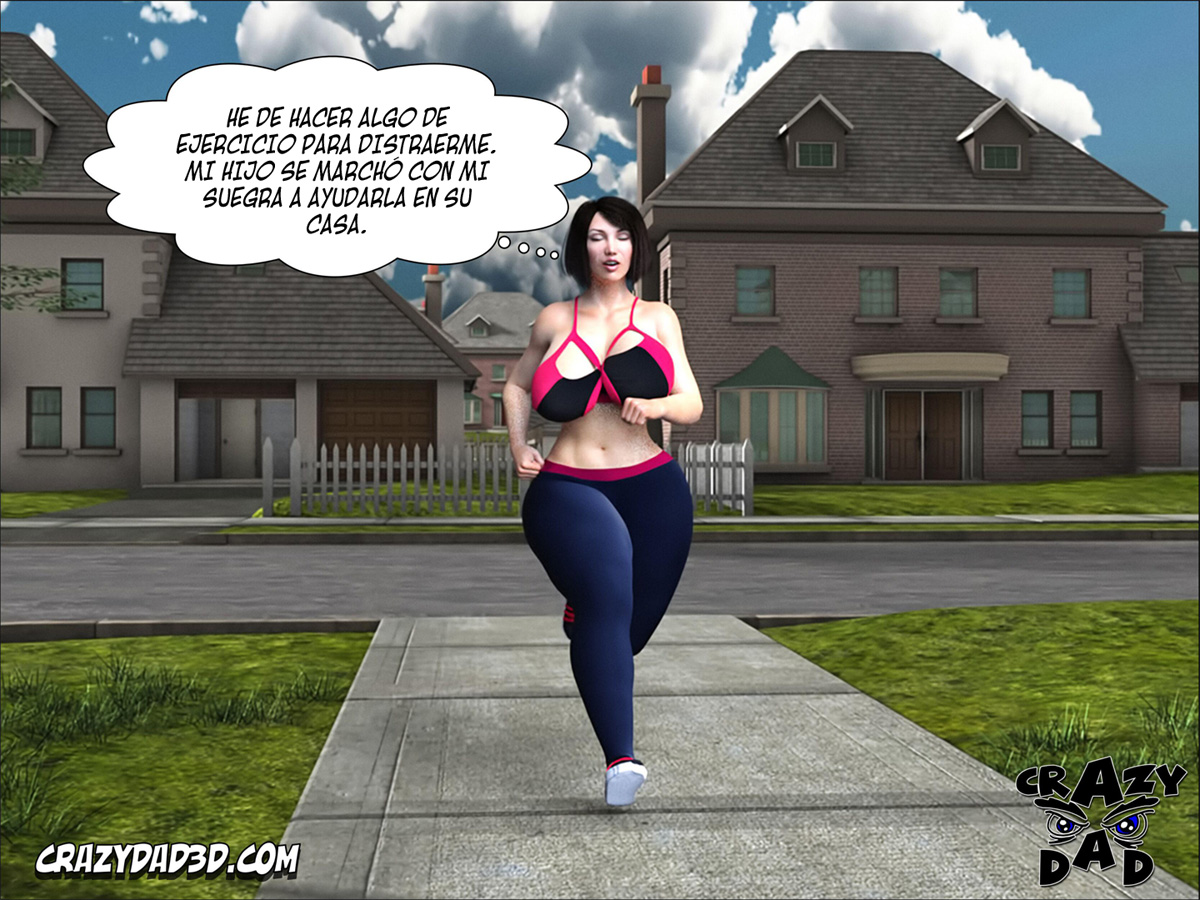 [CrazyDad3D] FOSTER MOTHER 10 (Comics Porn)