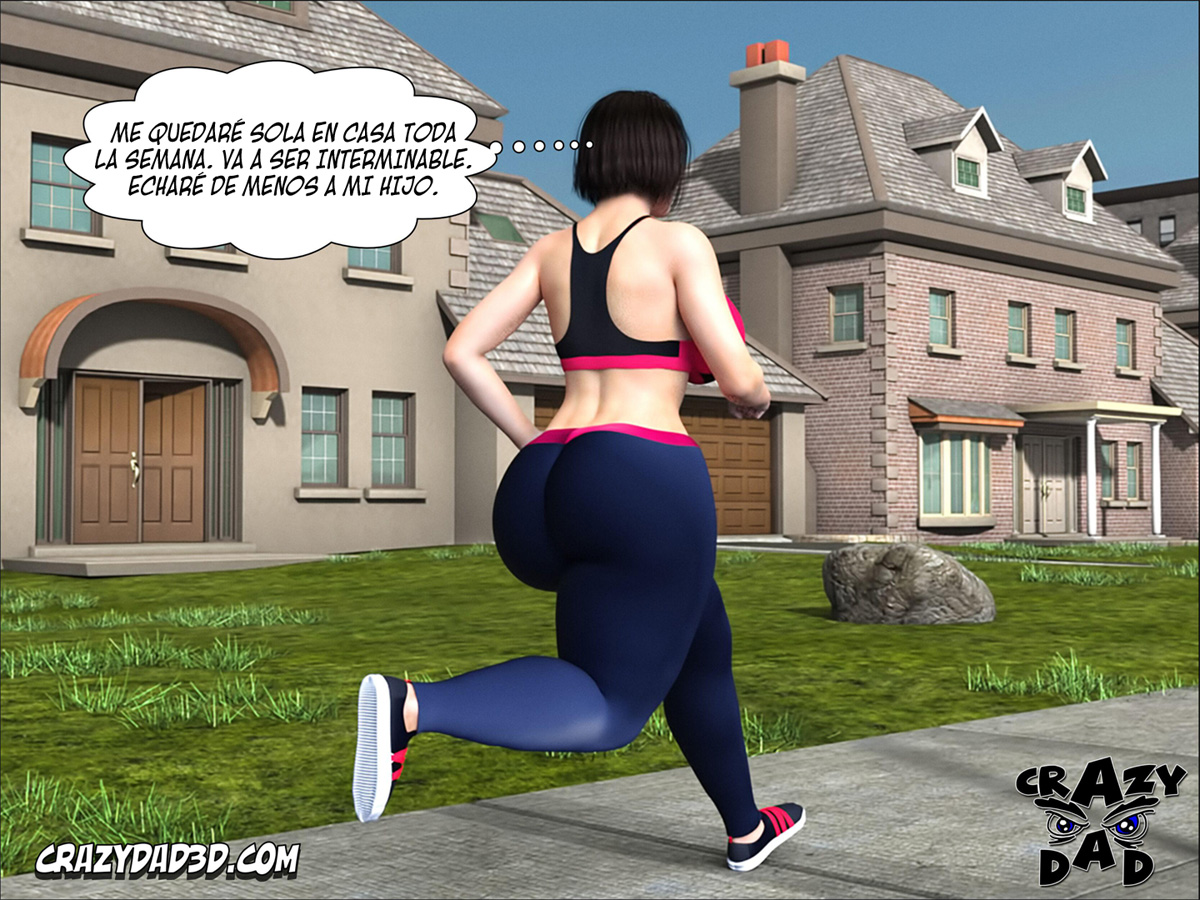 [CrazyDad3D] FOSTER MOTHER 10 (Comics Porn)