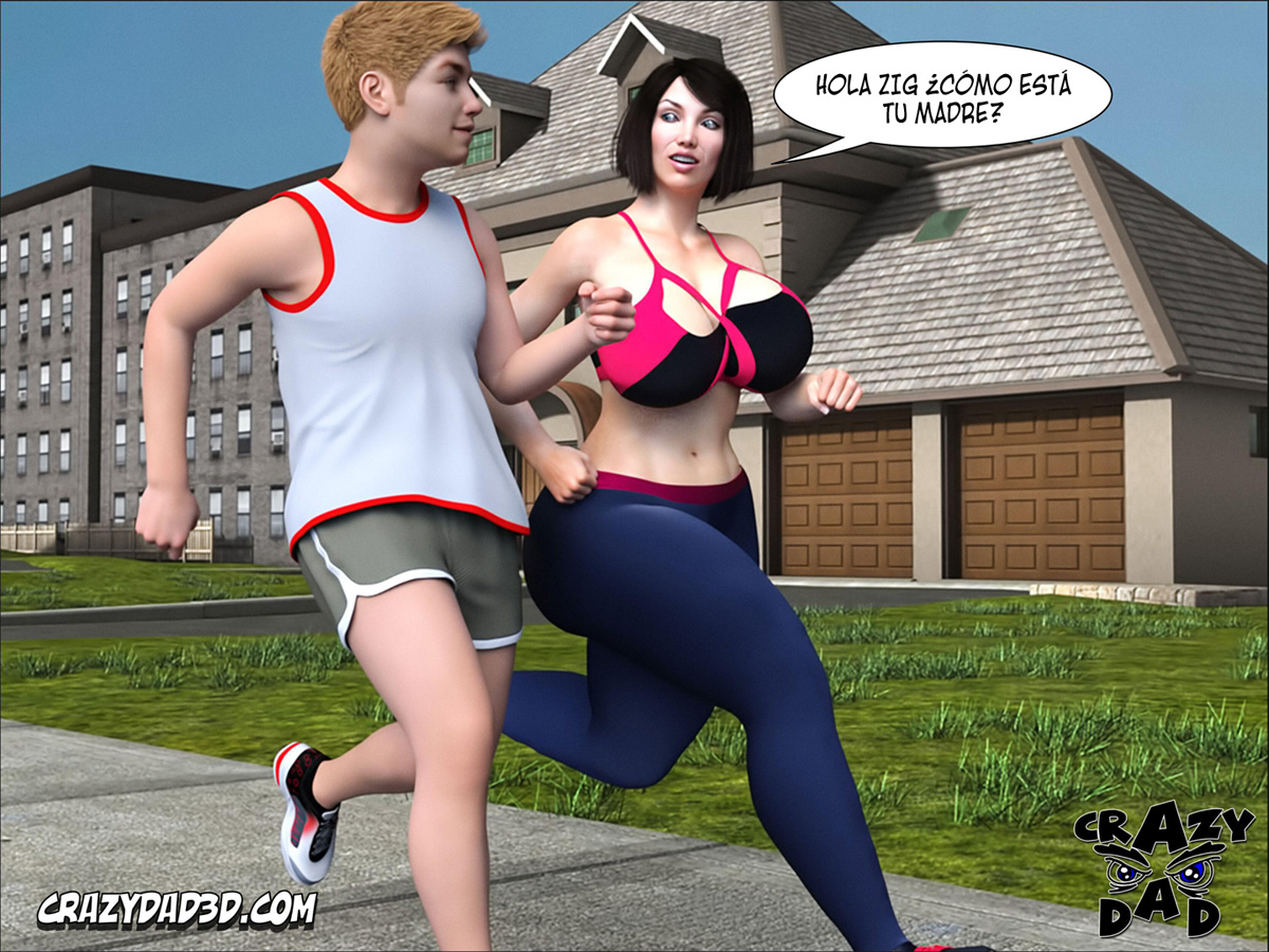 [CrazyDad3D] FOSTER MOTHER 10 (Comics Porn)