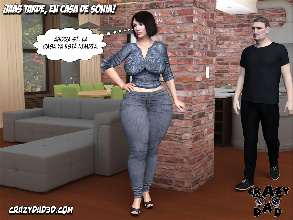 [CrazyDad3D] FOSTER MOTHER 10 (Comics Porn)