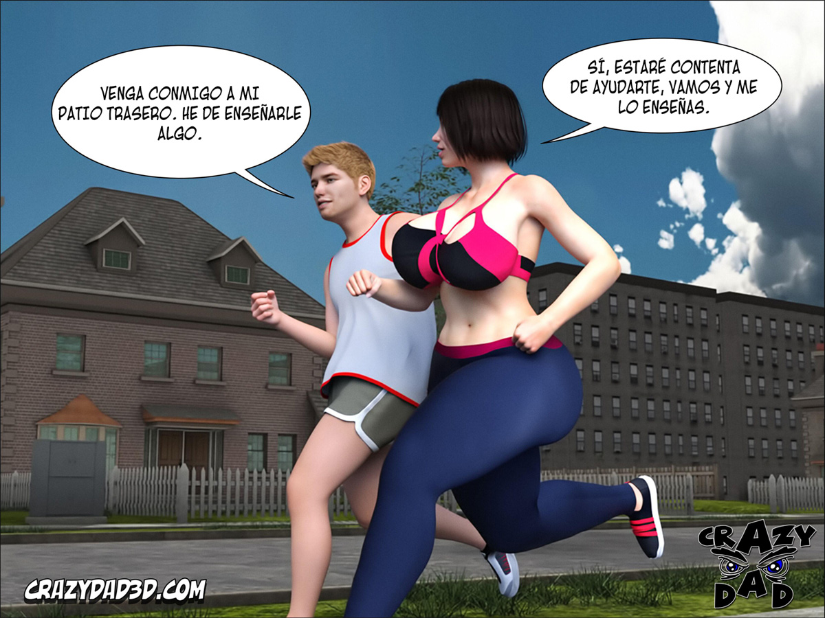 [CrazyDad3D] FOSTER MOTHER 10 (Comics Porn)