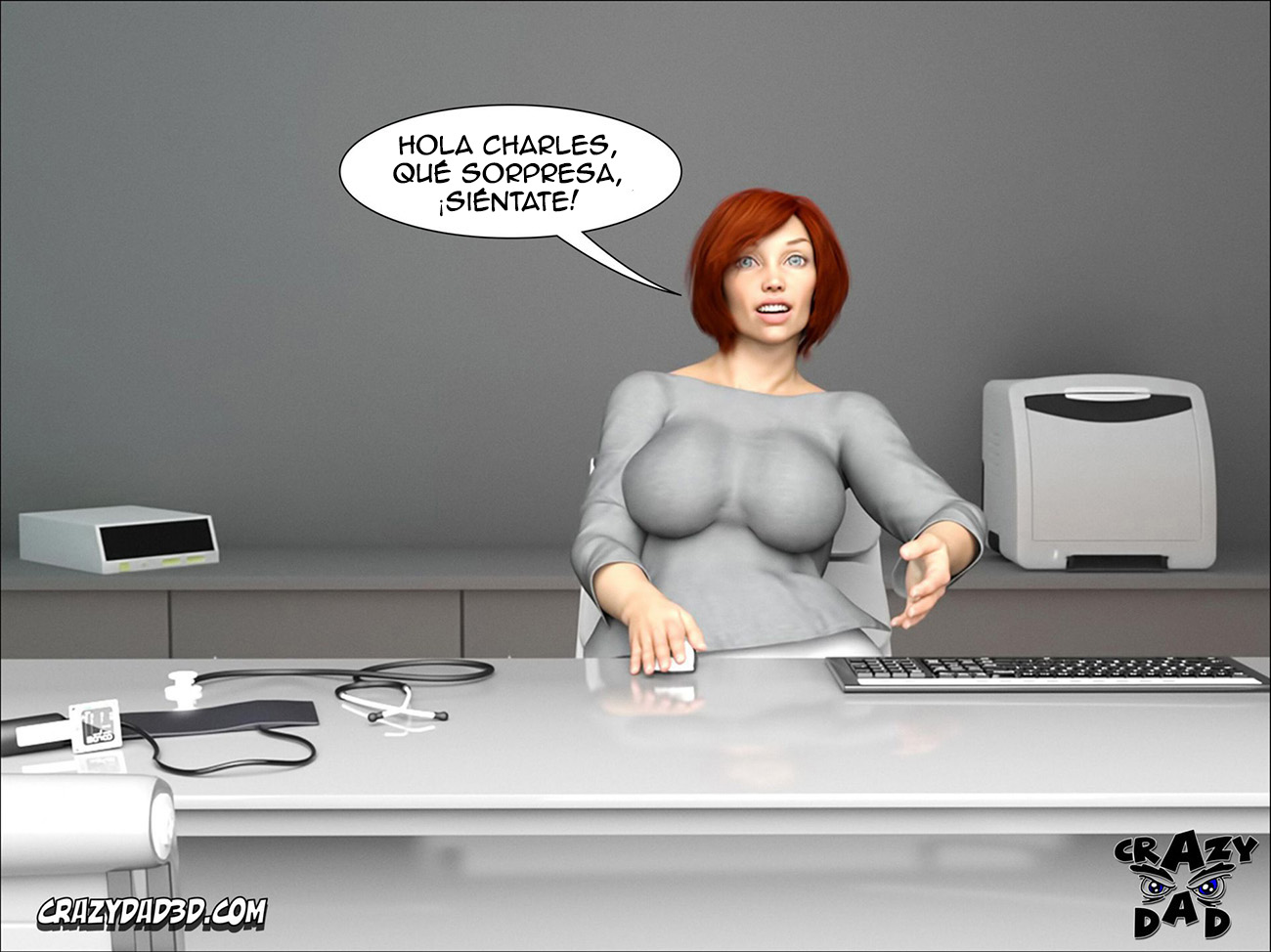 [CrazyDad3D] FOSTER MOTHER 11 (Comics Porn)