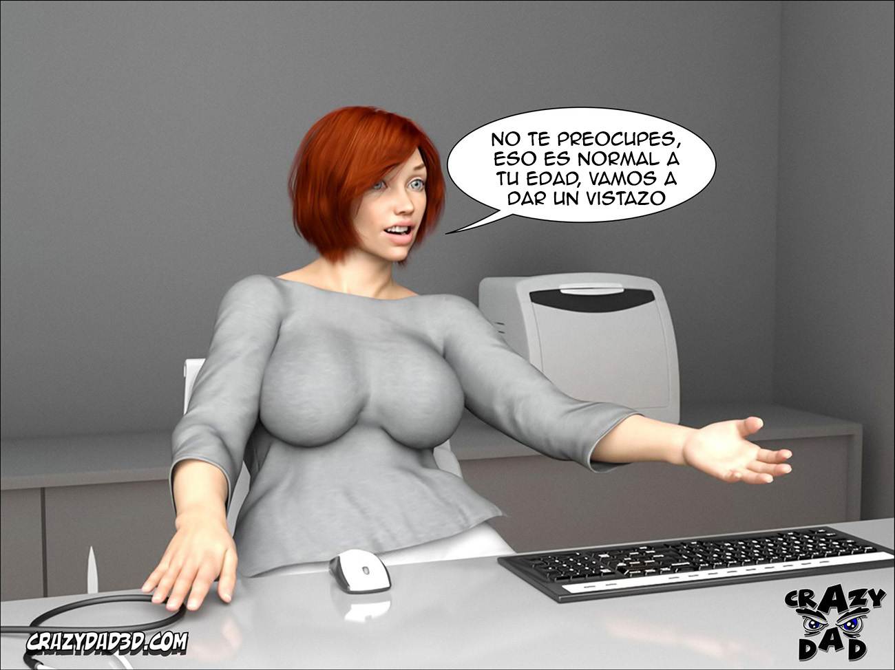 [CrazyDad3D] FOSTER MOTHER 11 (Comics Porn)