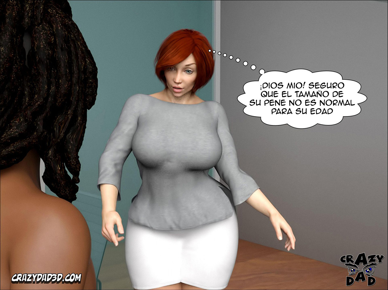 [CrazyDad3D] FOSTER MOTHER 11 (Comics Porn)