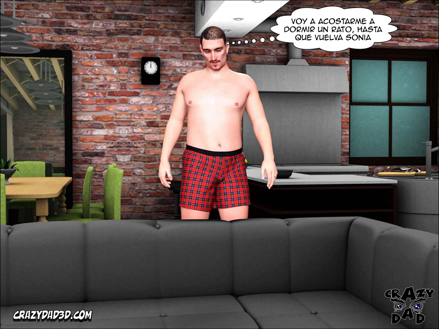 [CrazyDad3D] FOSTER MOTHER 24 (Comics Porn)