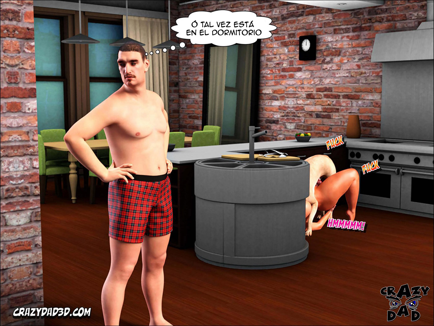 [CrazyDad3D] FOSTER MOTHER 24 (Comics Porn)