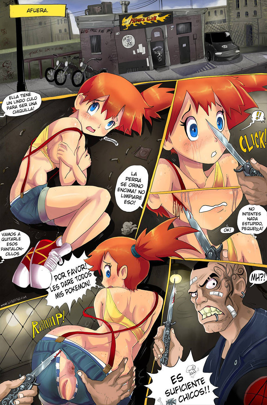 [Shadbase] Fuckemon Misty Gets Wet (Pokemon)