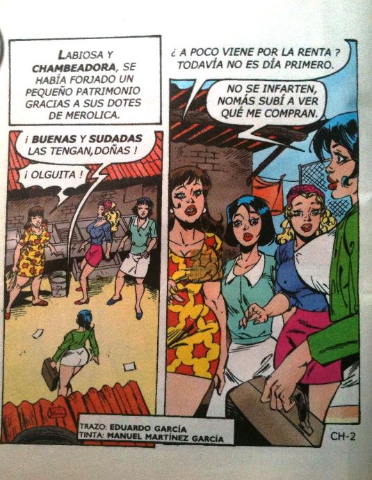 [Comics Mexicanos] Chambeadoras 215